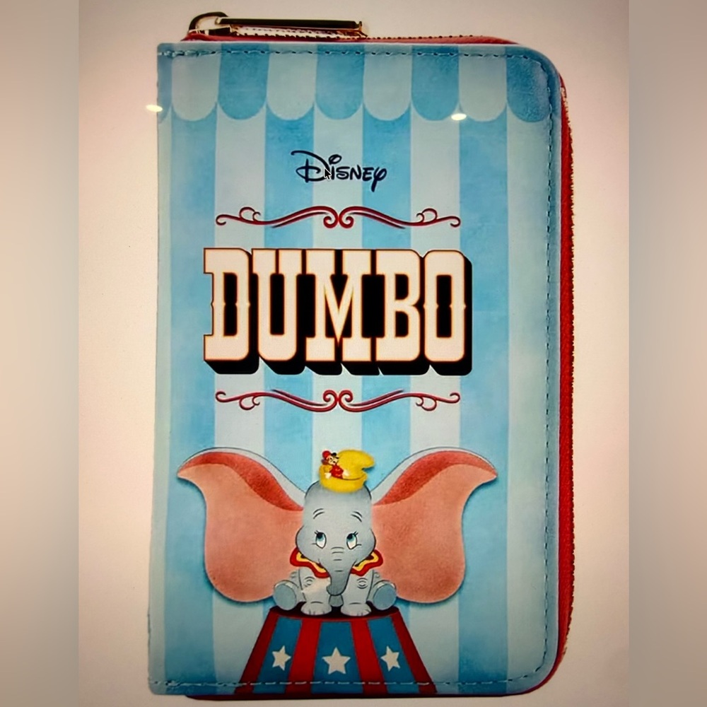 Loungefly Disney Dumbo  Zip Around Wallet NWT